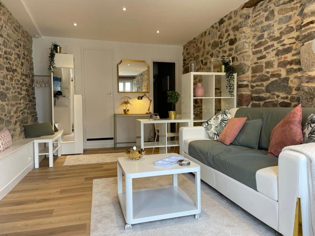 Studio Hypercentre A 1 Mn Plage Et Des Ports Granville Dış mekan fotoğraf